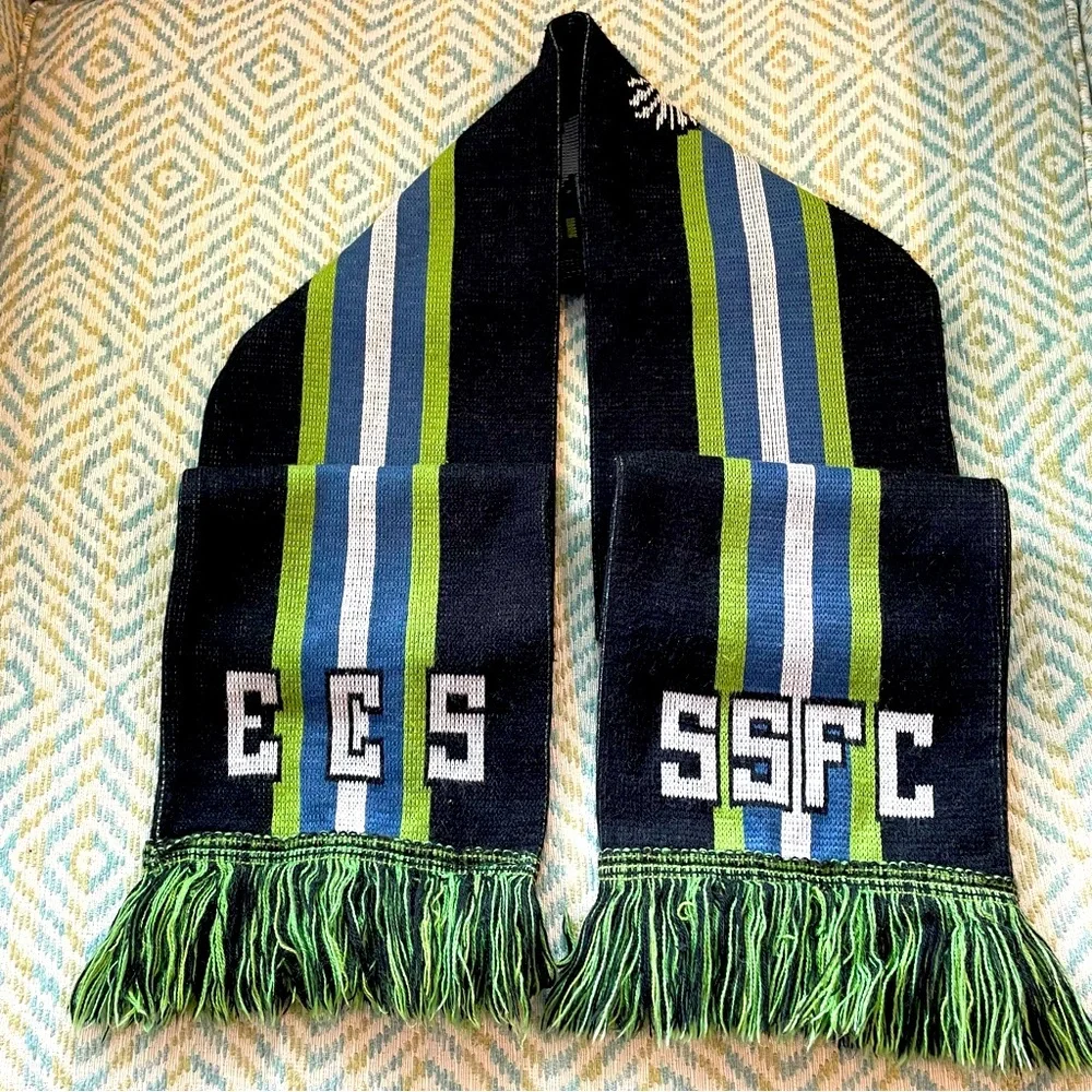 Seattle Sounders Emerald City Supporters Scarf
